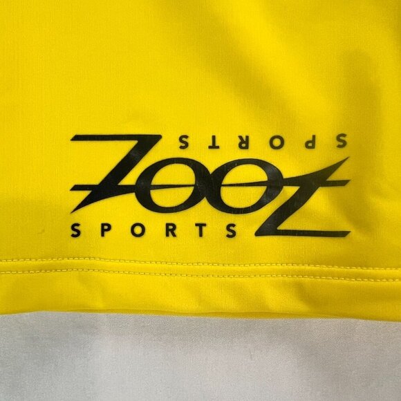 Zoot Cycling Yellow Tank Top w/pockets Size L - Picture 5 of 7